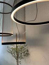 Nordic Lamp Designer Spanish Tassel Circle Chandelier Luxury Pendant Lamp Restaurant Villa Living Room Staircase Home Decor LED