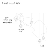 Italian Designer Glass Ball Pendant Light Dimmable Home Decoration Dining Room Pendant Lamp Round Large Stairwell Light Fixture