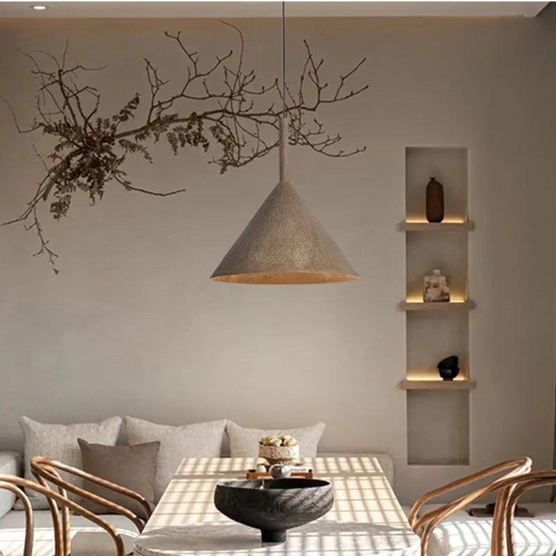 40cm Modern Pendant Light - E27 Hanging Lamp for Bedroom & Kitchen (3-5㎡)