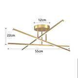 2026 Nordic LED Ceiling Lamp - Modern Minimalist Chandelier for Living & Dining Room
