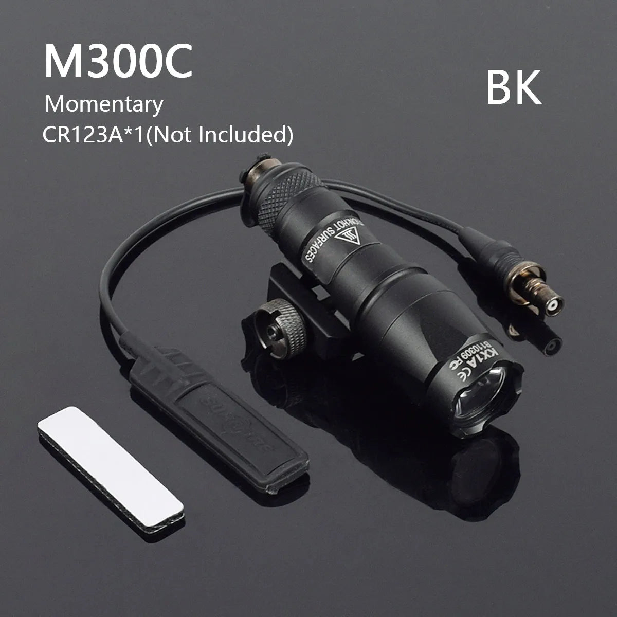 Tactical M600 / M300 LED Scout Light with Dual Pressure Switch for 20mm Rail