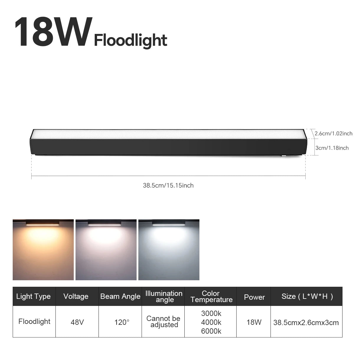LED Magnetic Track Light Grille Flood Lamp Modern Embedded Flexible Linear Fixture LED Spotlight 3 Color CCT Ceiling Indoor Livi