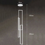 Modern ring stairs led lights pendant light lamps for living room led Chandeliers for dining room hanging light indoor lighting