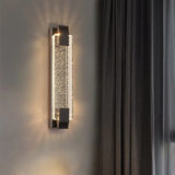 Luxury Modern LED Wall Lamp (Gold/Black) - Decorative TV Background Sconce & Bedside Light Fixture for Living Room & Bedroom