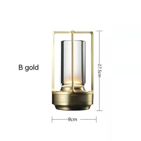 5200mAh Table lamp Light Restaurant Bar Desk Lamp Dimming Atmosphere Waterproof IP40 USB Charging Touch Switch Decoration Lamp