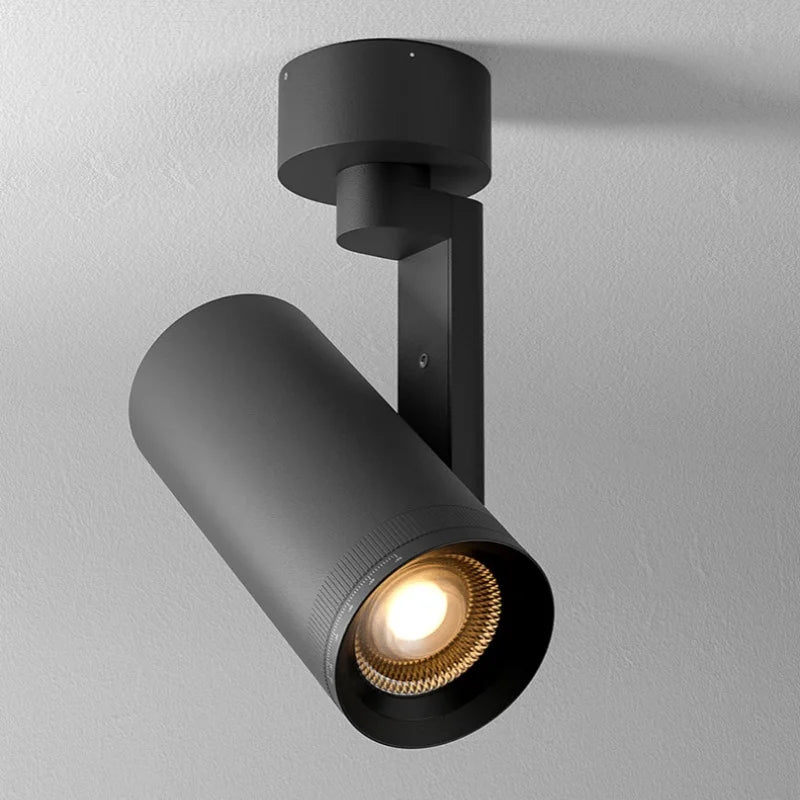 Adjustable Beam Angle LED Spot - 360° Rotating Zoom Focus Ceiling Lamp