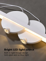 Dining room chandelier Nordic modern lamp dining table bar lamp restaurant lights kitchen lights office company led strip lamps