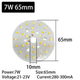 LED Bead Ceiling Lamp Renovation Lamp Board Circular Dual Color Dimming Bulb 3W 5W 7W 9W 12W 18W 24W Down Lamp SMD Light Source