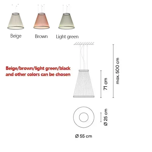 Nordic Lamp Designer Spanish Tassel Circle Chandelier Luxury Pendant Lamp Restaurant Villa Living Room Staircase Home Decor LED
