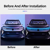LED Car Hood Light with Turn Signal Scan and DRL.