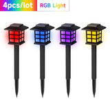 LED Solar Pathway Lamp Waterproof Outdoor Lawn Light Garden Patio Decor Landscape Energy Lighting forWalkway Yard Led Solar Lamp