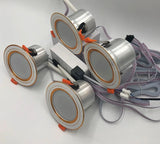 Mini Smart Music LED Ceiling Lights Modern APP Control Bedroom Kitchen Lighting Audio Downlight Bluetooth-compatible Music Lamp