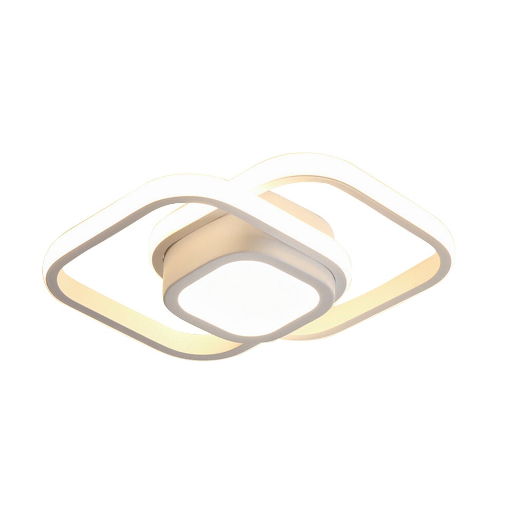 Modern LED Ceiling Light Fixture Indoor Lighting Chandelier Light Ceiling Minimalist Square Round for Home Hallway Balcony Aisle