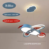Children's Room Ceiling Chandeliers Cartoon Airplane Lights Minimalist Modern Nursery Little Boy Girl Bedroom Hanging Chandelier