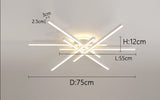 2023 new ceiling lamp Nordic modern LED lamp living room dining room bedroom lights ceiling chandelier