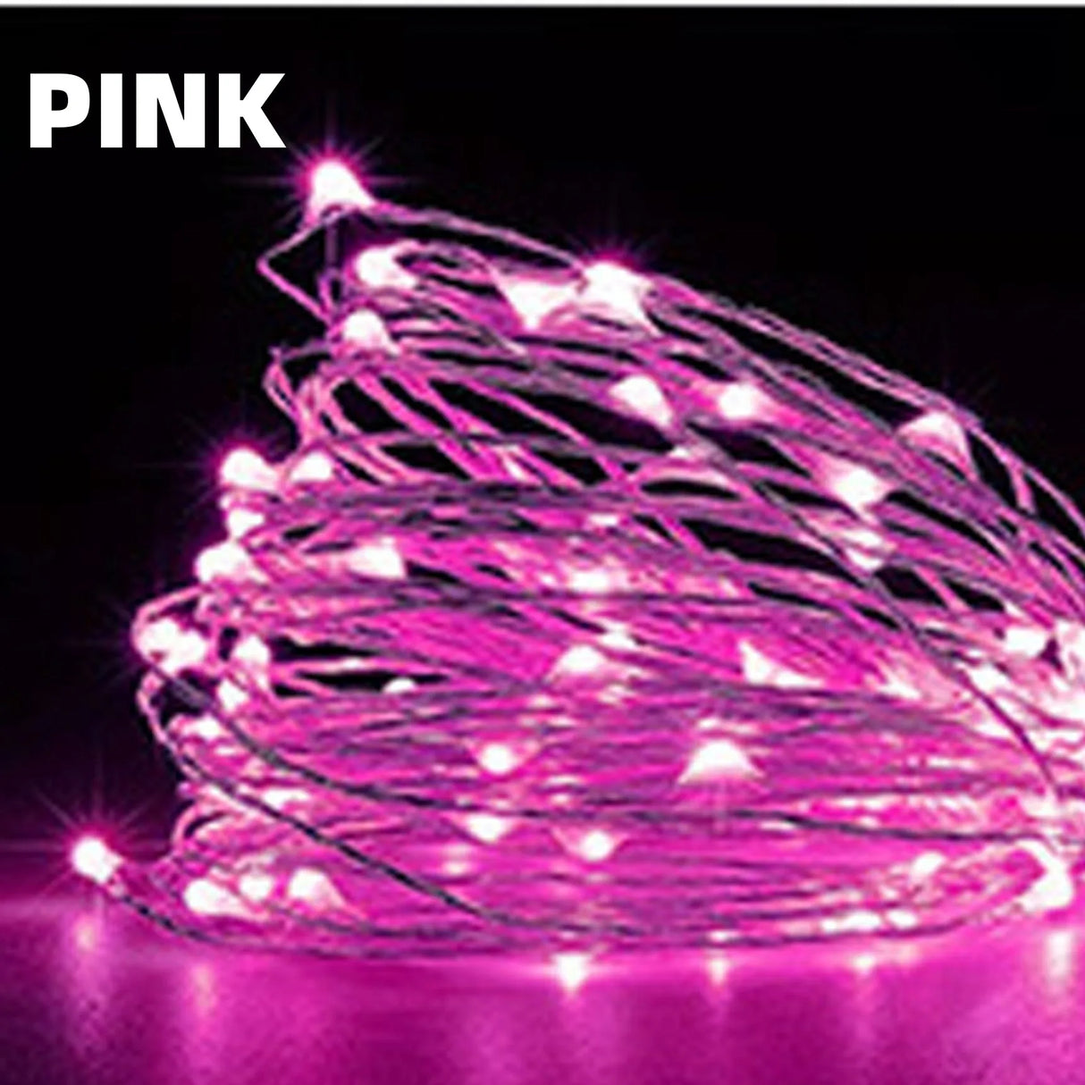 USB LED String Lights Copper Silver Wire - 10M 20M 30M Waterproof Fairy Lights
