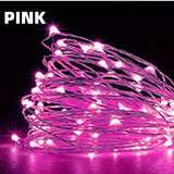 USB LED String Lights Copper Silver Wire - 10M 20M 30M Waterproof Fairy Lights