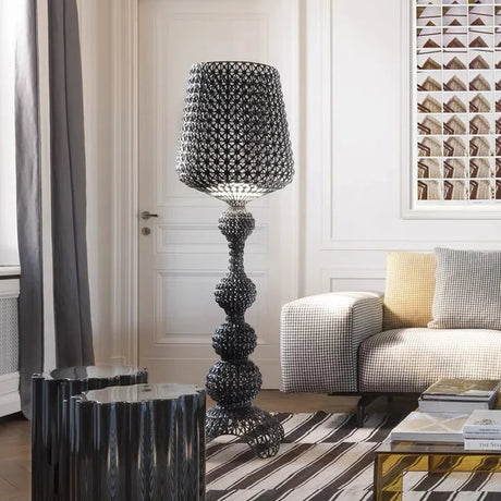 Nordic Creativity Hollow Wine Glass Led Floor Lamp Living Room Home Decors Standing Lamp Bedroom Corner Sofa Bedside Table Light