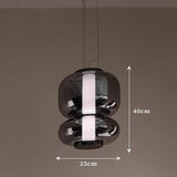 Nordic Designer Smoke White Glass LED Floor Lamp Bedroom Study Hotel Chandelier Living Room Sofa Atmosphere Art Decor Lighting