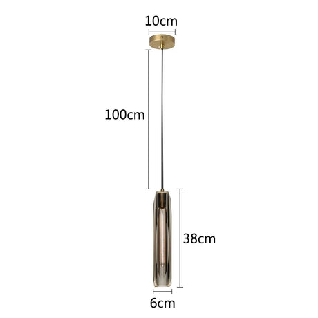 Luxury Pure Copper Crystal Pendant lamp Indoor living room dining room bar counter bedroom bedside hanging lamp