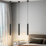 Modern Nordic Led Pendant Lamp Double head Pendant Light Dining Room 2m Hanging Lamp Pipe Decora Cylinder Pipe Line chandelier
