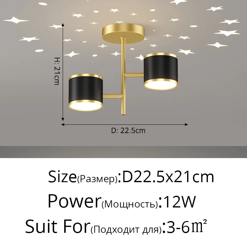 LED Ceiling Aisle Chandelier For Corridor Lights Foyer Hallway Gallery Bedroom Restaurant Office Loft Indoor Lighting