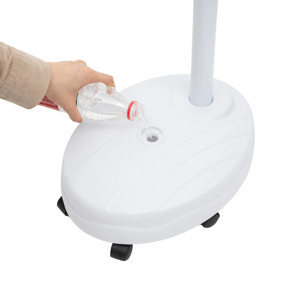 Red Light Therapy LED Electric Infrared Baking Lamp 275W Double-head 360° Adjustable Temperature Heat Lamp Remote Control With Rotating Pulley Base