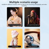 3000K-6000 LED Photography Video Light Panel Lighting Photo Studio Lamp Kit With Tripod Stand RGB Filters For Shoot Live