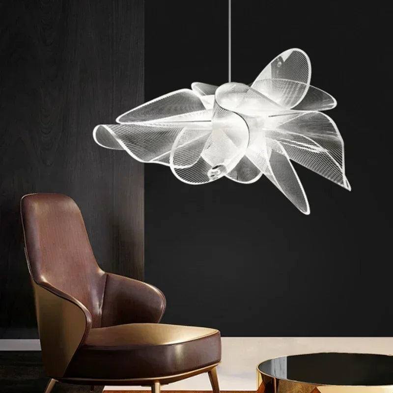 Nordic Italian Designer Led Chandelier for Kitchen Living Room Modern Luxury Pendant Light Hanging Suspension Lamp Decor