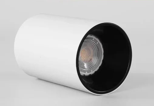 Anti-glare GU10 exposed spotlights, hotel commercial and household corridor light sockets, replaceable light source