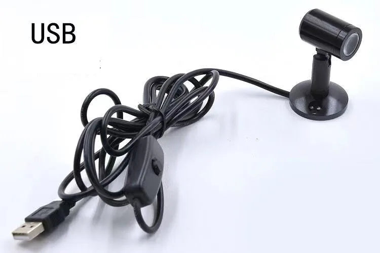 LED USB Spotlight 3W DC5V Mini Led Ceiling Down Lights Jewelry 220V 12V Interface Shop Cabinet Interior Toy Decoration Desktop