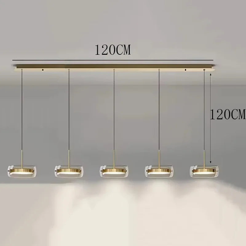 Modern home decor ring led lights pendant light lamps for living room Chandeliers for dining room hanging light indoor lighting