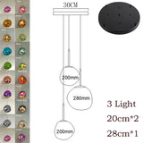 Nordic Ceiling Pendant Lamp Lava LED Pendant Light Modern Light Lighting Living Room Indoor Decor Home Fixtures Kitchen Hanging