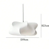 Wabi Sabi Style Pendant Light E27 Japan Silk Chandelier for Living Room, Shop & Bar - Home Decor(No Bulb)