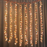 180CM Artificial Sakura Blossom Vine - Wedding Arch, Party & Bridal Fake Silk Floral Decor