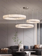 American Marble Black Chrome Gold Dimmable LED 2026 Chandelier Lighting Lustre Suspension Luminaire Lampen For Living Room