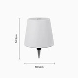 Wireless Bottle Table Lamp Touch Control of 3 Colors and Stepless Dimming Night Lamp Suitable for Bar Wine Bottles Desk Lights