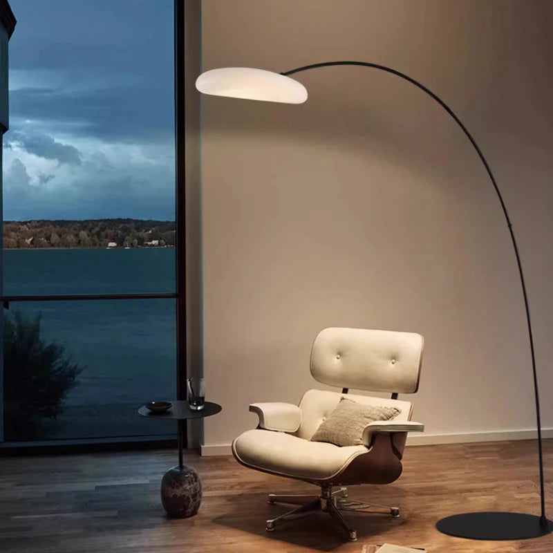 Italian minimalist modern style living room study floor lamp senior personality designer creative decoration clouds