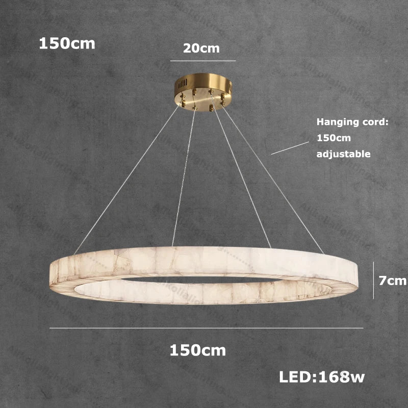 American Marble Black Chrome Gold Dimmable LED 2026 Chandelier Lighting Lustre Suspension Luminaire Lampen For Living Room