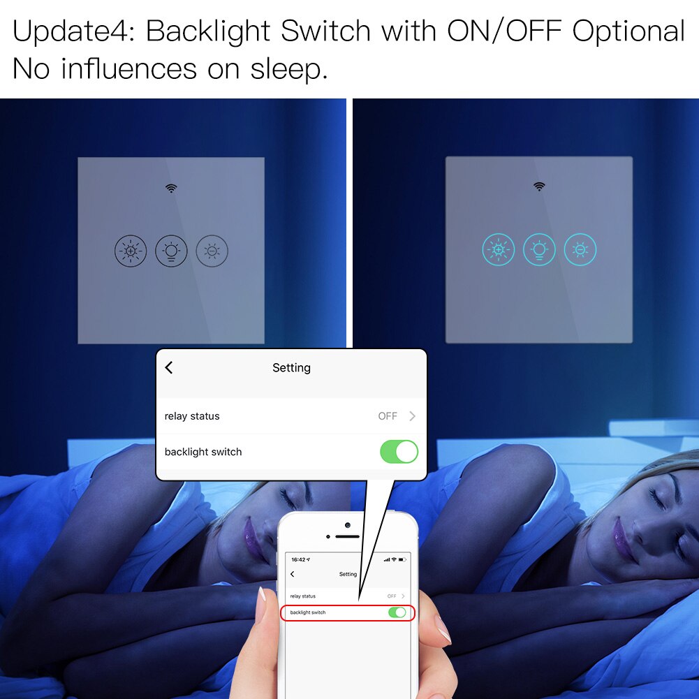 New Wi-Fi RF Smart Light Dimmer Switch 2/3Way Smart Life/ Tuya APP Control Works with Alexa Google Voice Assistants