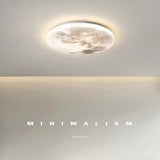 Modern Moon Wall Light Creative Ceiling Light Universal Stepless Dimmable Chandelier 36W 42W Living Room Bedroom Lamp Home Decor