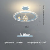 Children's Room Pendant Lamp Creative Cartoon Astronaut Starry Sky Boy Girls Bedroom Chandelier Modern Restaurant Lighting Decor