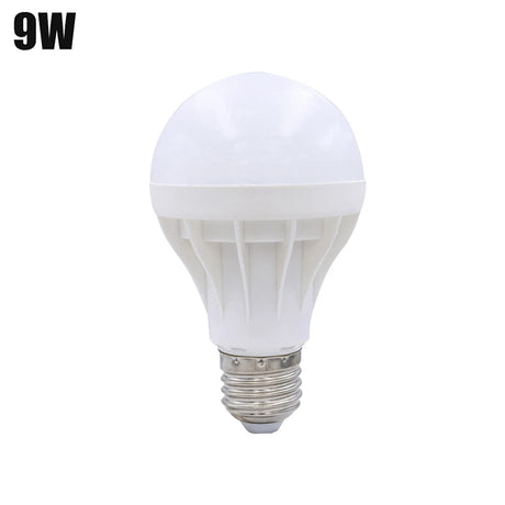3/5pcs Led Bulb Screw Plastic Bulb Energy-Saving  Lamps 3w 5w 7w 9w 12w 15w E27 Ac 220v Real Power Led Lamp Living Room Home Led
