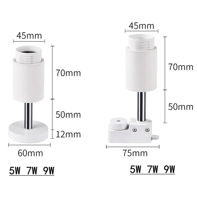 Dimmable Spot light Led Downlights Track Light Surface Mounted5w 7w 9w Background Lamp LED COB Ceiling Indoor Lighting