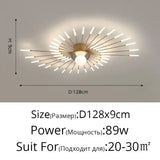 2026 New Creative Modern Led Chandelier for Studyroom Bedroom Kitchen Hall Lighting Decor Indoor Lamp Warm Home Pendant Lustre