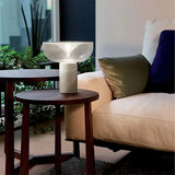Nordic Design LED Desk Lamp Luxurious Transparent Glass Floor Lamp Creative Bedroom Desk Marble Room Decoration Lighting Fixture