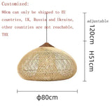 2026 Southeast Asian Rattan Lamps Handmade Pendant Lights Hight Quality Dining Room Restaurant Kitchen Light Fixtures