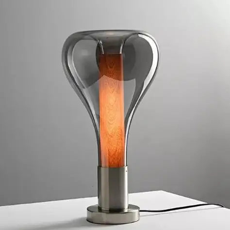 Eris Table Lamp Modern Creative Bedroom E27 Smoky/Clear Glass Light Nordic italian design lamp Study Living Room Home minimalist