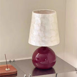 Natural Shell Ceramics High-end LED Decoration Table Lamp Desk Light For Living Room Bedroom Study Lighting Fixtures