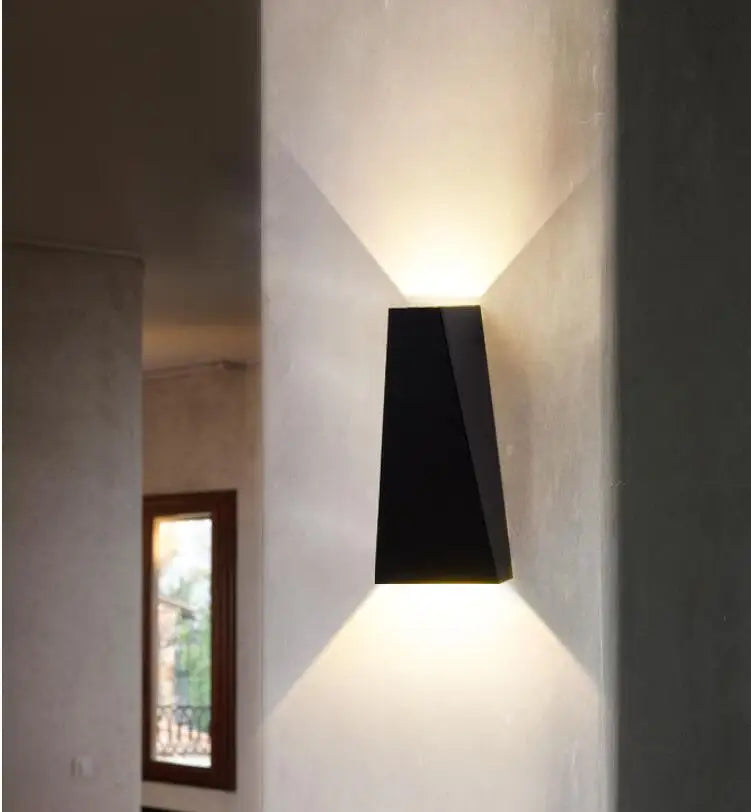 Waterproof LED Wall Light - 6W/12W Indoor & Outdoor Surface Mounted Lamp